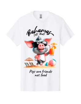 PIGS ARE FRIEND NOT FOOD T-SHIRT
